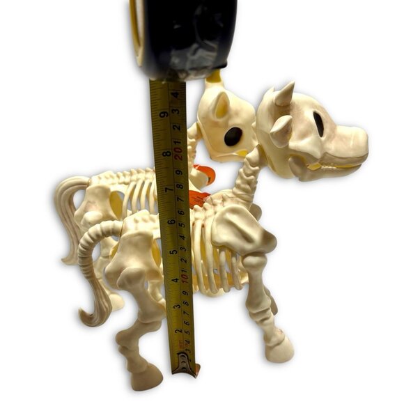 Skeleton Farm Halloween Decor Skeleton Cow & Skeleton Pony Statue. NEW! NWT! - Picture 8 of 8